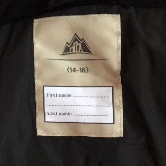 New with tags boys or girls black winter Moerdeng coat - Picture 10 of 16